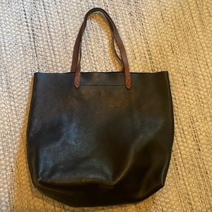 Madewell leather tote